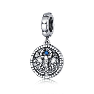 Silver plating Mysterious Scorpion Vintage Pendant Charm Fit for Bracelet Jewelry