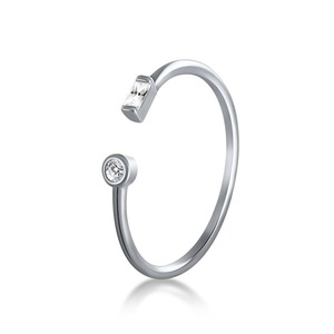 Silver plating Rings for Women Gift Rings Jewelry Adjustable Open Rings