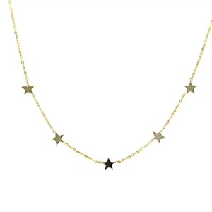 Silver plating Star Charms Chokers Necklaces for Women Choker Collares Fashion Jewelry Star Pendant Necklace