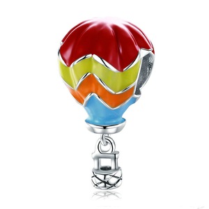 Silver plating Turkish Balloon Turkey Ball Beads Fit Charm Bracelets Jewelry