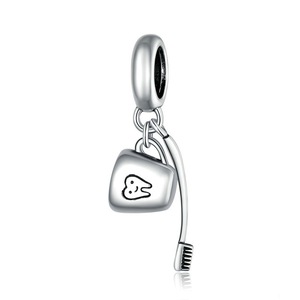 Silver plating Vintage Vines Charm for DIY Bracelet Female Jewelry