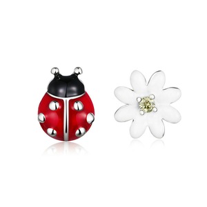 Silver platingJewelry Garden Elves Long Stud Earrings for Women Jewelry