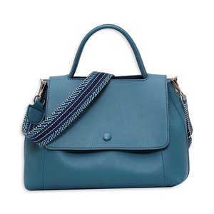 Simple Big Capacity Messenger Tote Shoulder Handbag Women Street PU Shoulder Bag Youth Ladies Simple Versatile Bag