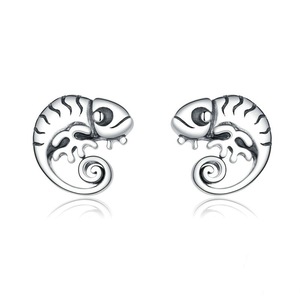 Simple Cute Stud Earrings for Women Silver plating Ear Pins Jewelry Earring