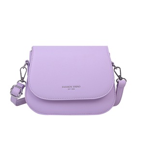 Simple Small Flap Shoulder Pouch Solid Color Women PU Leather Crossbody Bags Popular Simple Female Daily Bag