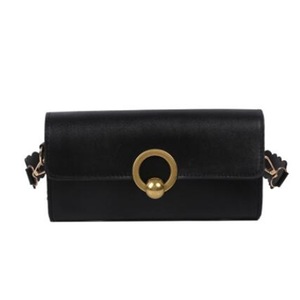 Simple Solid Color Messenger Bag Women PU Leather Small Purse Female Portable Shoulder Crossbody Handbags