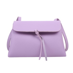 Simple Solid Crossbody Bag Classic Texture Creative Delicate Design PU Leather Women Elegant Shoulder Messenger Handbag