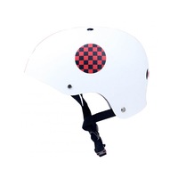 Skate Scooter Helmet Skateboard Skating Bike Crash Protective Safety Universal Cycling Helmet CE Certification Exquisite Applique Style white_XL