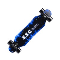 Skateboard 7 Layers Decks Mini Complete Skate Board Maple Wood Longboards for Teens Adults Beginners Girls Boys Kids-1