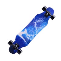 Skateboard 7 Layers Decks Mini Complete Skate Board Maple Wood Longboards for Teens Adults Beginners Girls Boys Kids-5