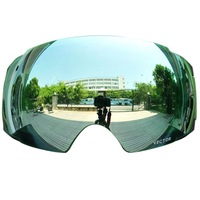 Ski Goggles PRO - Frameless,Interchangeable Lens 100% UV400 Protection Snow Goggles for Men & Women