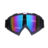 Skiing Goggles Snowboard Ski Eyewear Anti-UV Glasses For Motorcycle Motocross Colorful Lens