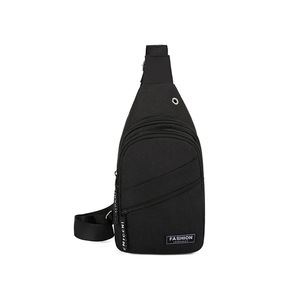 Sling Bag Shoulder Crossbody Chest Bags Lightweight Outdoor Sport Travel Backpack Daypack for Men Women-Black