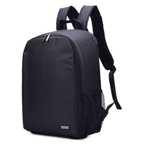 SLR Camera Shoulder Digital Camera Bag Outdoor Lightweight and Durable Nylon Photography Backpack(Black (Big size))