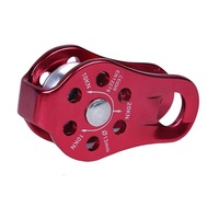Small Compact 20KN General Purpose Fixed Side Climbing Pulley