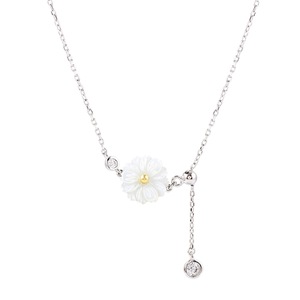 Small Daisy Necklace Pendants Silver plating Choker Clavicle Chain for Women Fashion Jewelry Sweet Accessories