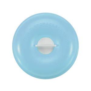 Small Pill Container Portable Plastic Travel Purse Pill Box Case Organizer 8 Colors LIGHT BLUE COLOR