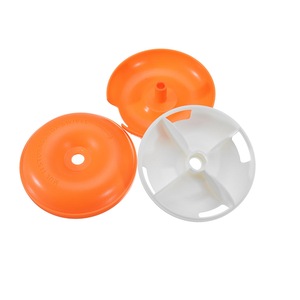 Small Pill Container Portable Plastic Travel Purse Pill Box Case Organizer 8 Colors ORANGE COLOR
