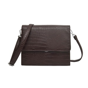Small Vintage Retro Female Pu Leather Shoulder Messenger Bags Girls Ladies Alligator Crossbody Bag Crocodile Women Handbags New