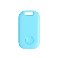 Smart Bluetooth Two-way Finder Ultra-thin Anti-lost Device Intelligent Anti-Lost Device GPS Tracker GPS Trackers-Blue