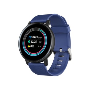 Smart Bracelet Heart Rate Blood Pressure Waterproof Smart Watch-BLUE