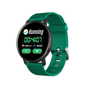 Smart Bracelet Heart Rate Blood Pressure Waterproof Smart Watch-GREEN