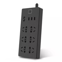 Smart Home 6 ports USB Wireless Power Socket Converter Adapter Patch Panel Overload Protection 750 Flame Retardant