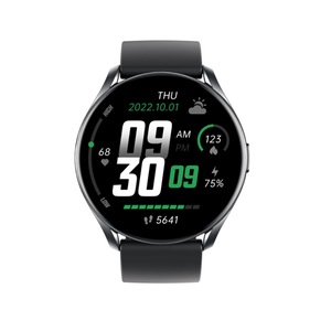 Smart Watch Round Screen Bluetooth Call Watch Pressure Heart Rate Thermometer Watch