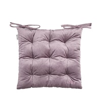 Soft Outdoor Chair Pads with Ties Home Decor Indoor Dining Chairs Cushion Square Chair Pads-3