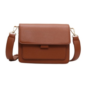 Solid Color Small Square Bag Casual Shoulder Bag Ladies Handbag