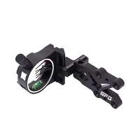 SPG Five-needle Bow Sight For Composite Recurve Bow Short Rod