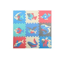 Splicing Mobilization EVA Marine Foam Mats Children Educational Toys Puzzle Anti-skid And Anti-fall Crawling Mat