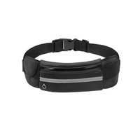 Sports Bodypack Running Bodypack Waterproof Anti-theft Mobile Phone Bodypack - BLACK
