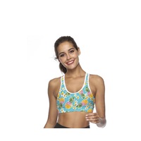 Sports Bra Phone Pocket Print Bra Shock Proof - Active Wear Yoga - 3
