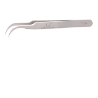Stainless Steel Anti-static Eyelash Repair Tweezer Superhard Eyelash Extension Tool Tweezer