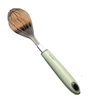 Stainless Steel Egg Beater Whisk Hand Mixer With Plastic Handle Kitchen Accessories Egg Cooking Tools Cream Egg Stirrer