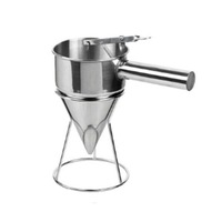 Stainless Steel Funnel Octopus Balls Tools With Rack