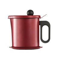 Stainless Steel Oil Strainer Oil Colander Grease Container Separator Storage Japanese Oil Bottle Tank Kitchen Tool