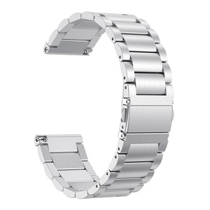 Stainless Steel Smart Watch Replacement Strap Screwless Bracelet Belt Band For Fitbit Versa SILVER COLOR