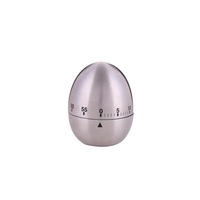 Stainless Steel Timer Kitchen Machinery Timing Reminder Clock - Egg