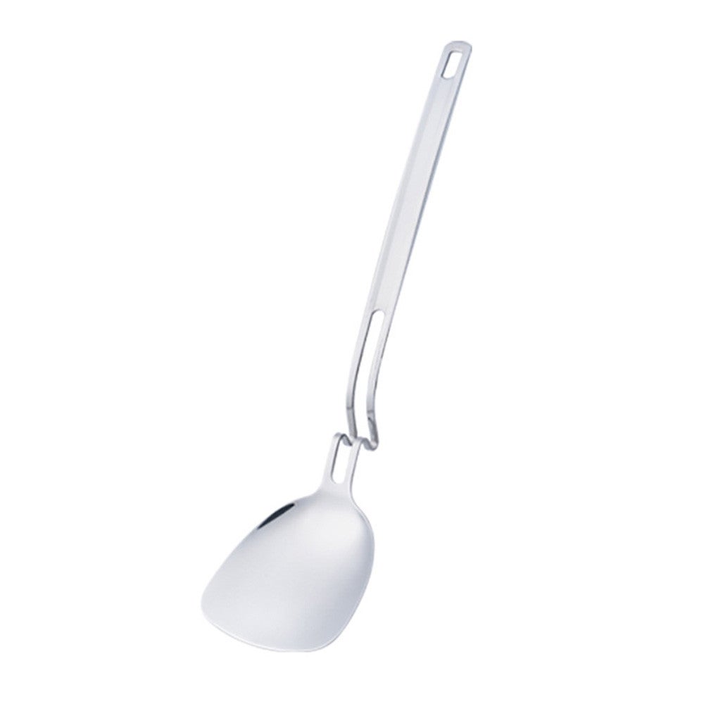 Stainless Steel Wall Spoon Creative Spoon Sub-Long Handle Hot Pot Ladel Spoon Drain Spoon Long-Handled Soup Ladle Leakage