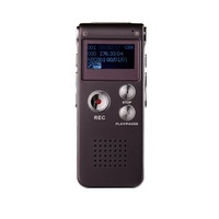 Steel Rechargeable 8GB 650HR Digital Audio Voice Recorder MP3 Player