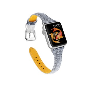Strap Bands Leather Replacement Leather Bands for Iwatch Bands for Apple Watch Series 5 4 3 2 1-1