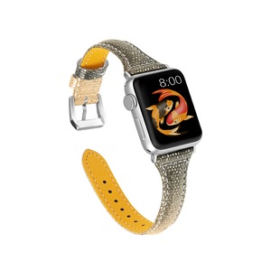 Strap Bands Leather Replacement Leather Bands for Iwatch Bands for Apple Watch Series 5 4 3 2 1-2