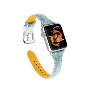 Strap Bands Leather Replacement Leather Bands for Iwatch Bands for Apple Watch Series 5 4 3 2 1-4