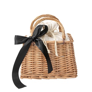 Straw Bag for Women Fashion Small Purses and Handbags Rattan Handmade Ladies Hand Bags Tote