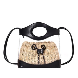 Straw Bag Single Shoulder Bag Ladies Handbag Messenger Bag
