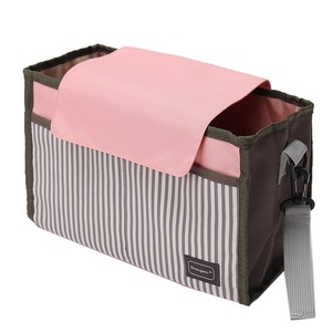 Strollers Storage Bag Pram Baby Nappy Changing Shoulder Handbag Mommy Pushchair PINK COLOR