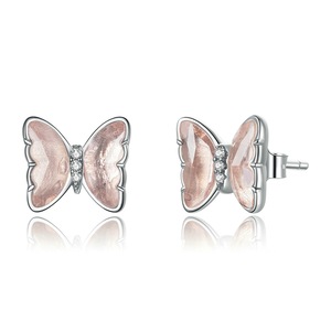 Stud Earrings Silver plating Animal Earring Gift for Girl Jewelry