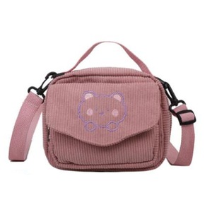 Stylish Winter Corduroy Crossbody Bag For Women Girls Casual Shoulder Purse